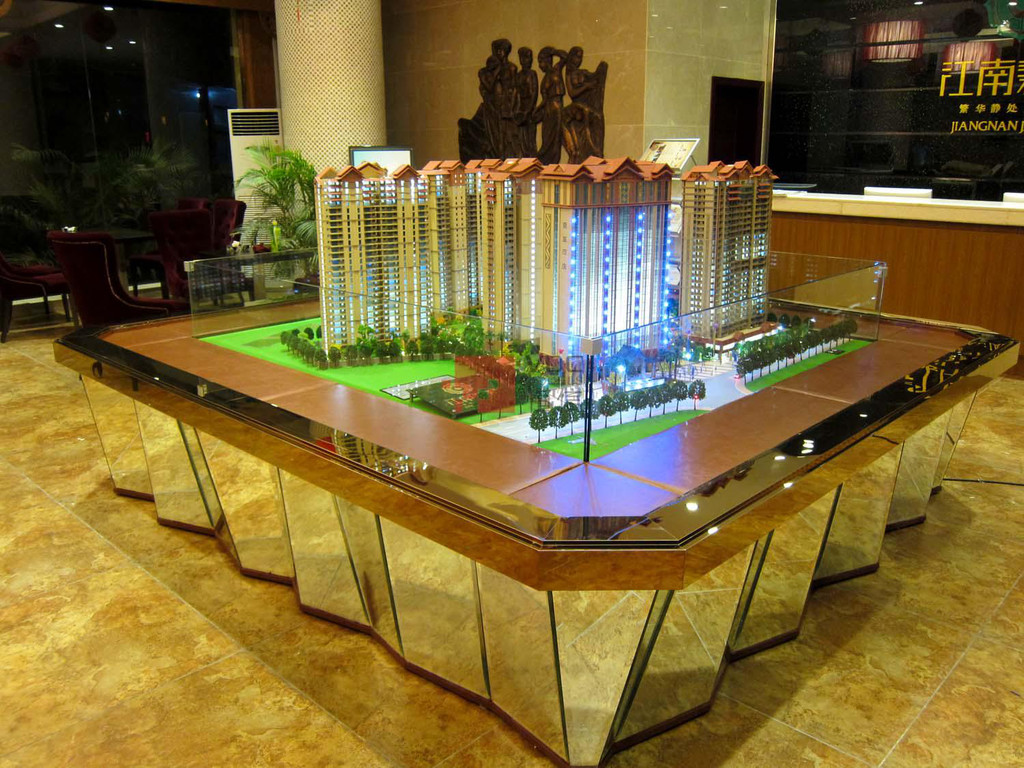 蘭州房地產售樓沙盤模型制作